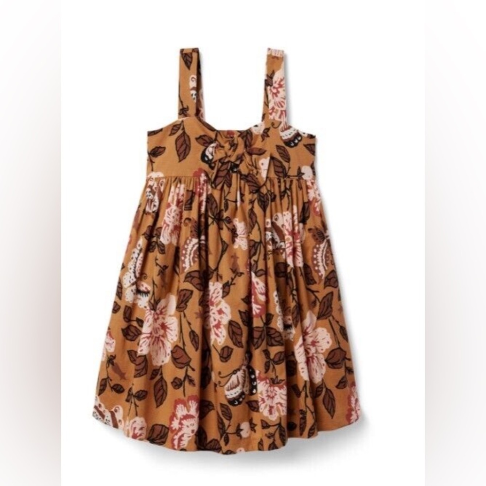 Janie and Jack Floral Cotton Batiste Sundress Sz 4
